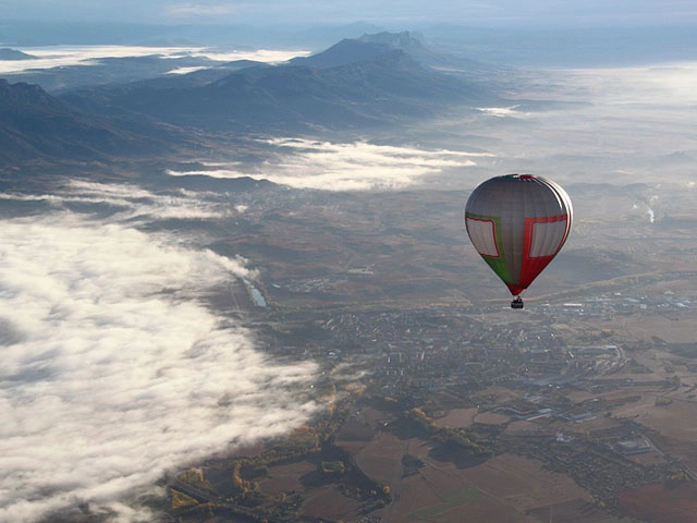 Paseo en globo en el Pais Vasco