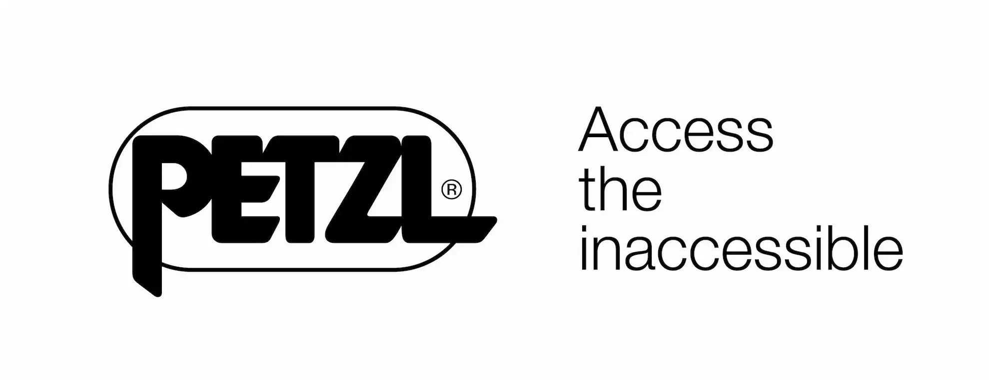Logo PETZL: Access the inaccessible